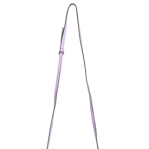Versace Women's Lilac Textured Leather Medusa Head Crossbody Shoulder Bag - Picture 10 of 10